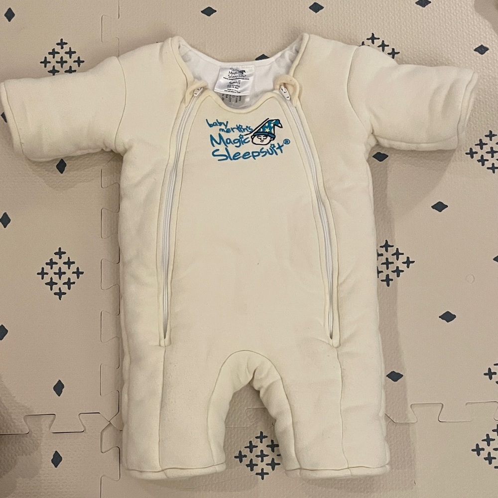 SOLD Baby Merlin’s Magic Sleepsuit Cream